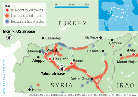 ISIS in Syrisch-Turks grensgebied