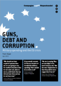 rapport 'Guns, Debt and Corruption: Military spending and the EU crisis'