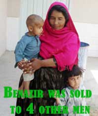 foto 1: Benazir, gedwongen om te hertrouwen